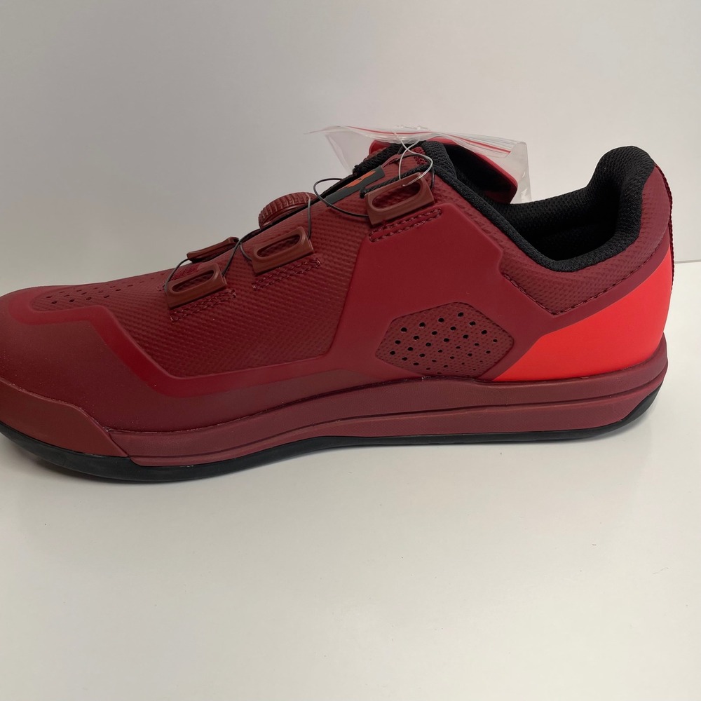 Fox Union BOA Clipless Mountain Bike Shoes EU 40 US 7.5 Maroon Red‎ NWOB - Picture 4 of 10